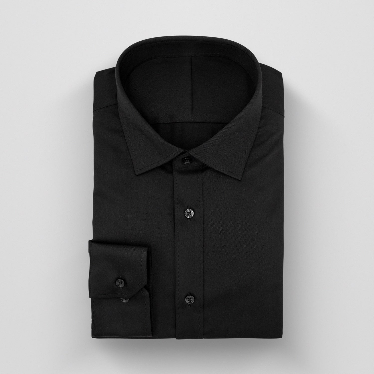TEXO Easy Iron | Dress Shirt (Black)