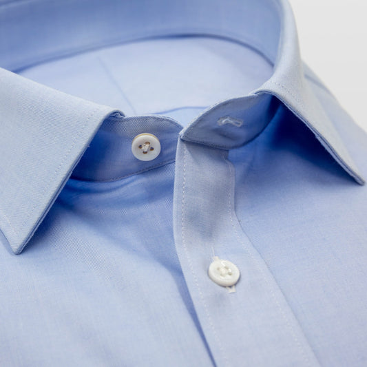TEXO Easy Iron | Made-to-Order Dress Shirt (Blue)