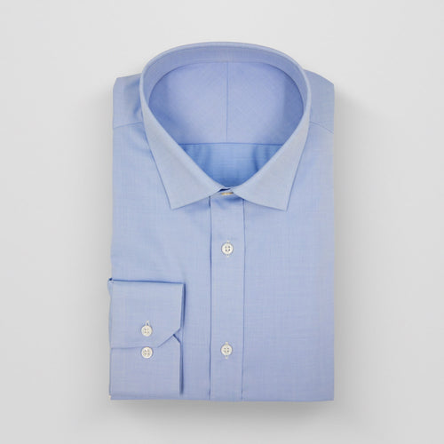 TEXO Easy Iron | Dress Shirt (Blue)