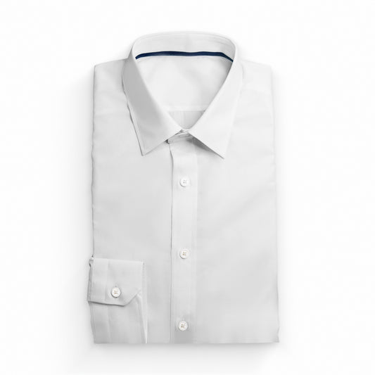 TEXO Easy Iron | Made-to-Order Dress Shirt (White)