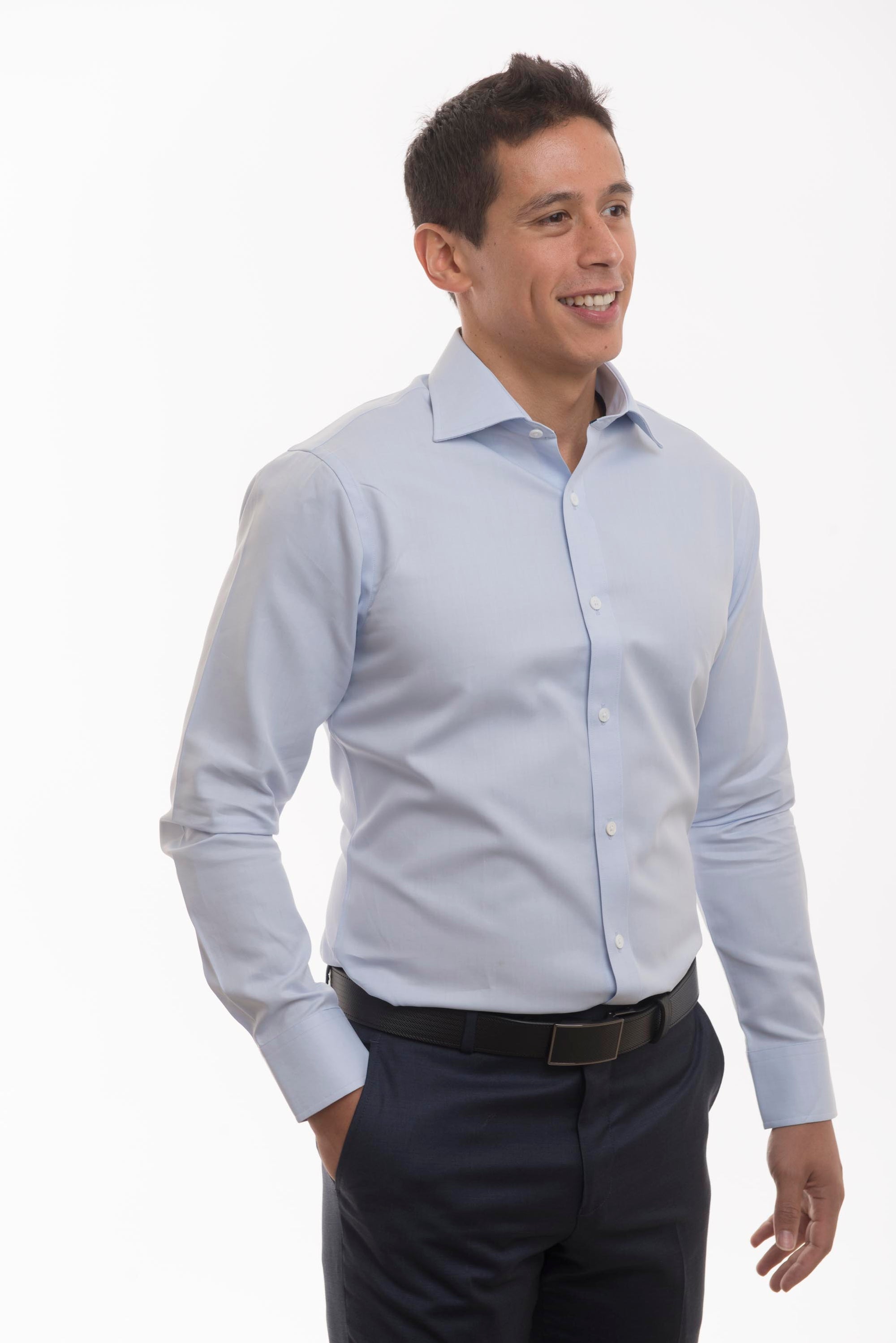 TEXO SmartWeave | Dress Shirt (Light Blue)