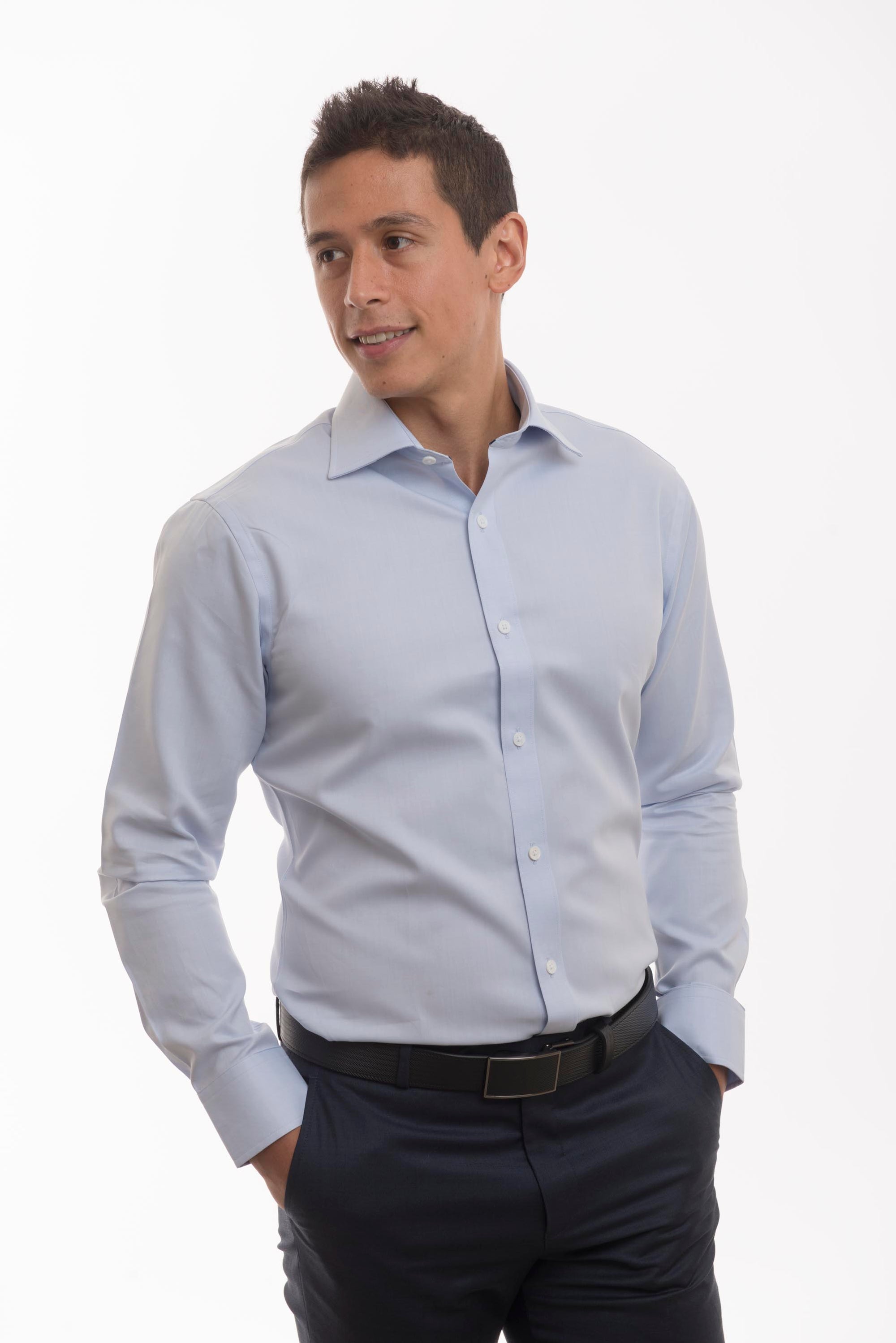 TEXO SmartWeave | Dress Shirt (Light Blue)