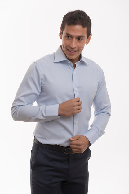 TEXO SmartWeave | Ready-Made Dress Shirt (Light Blue)
