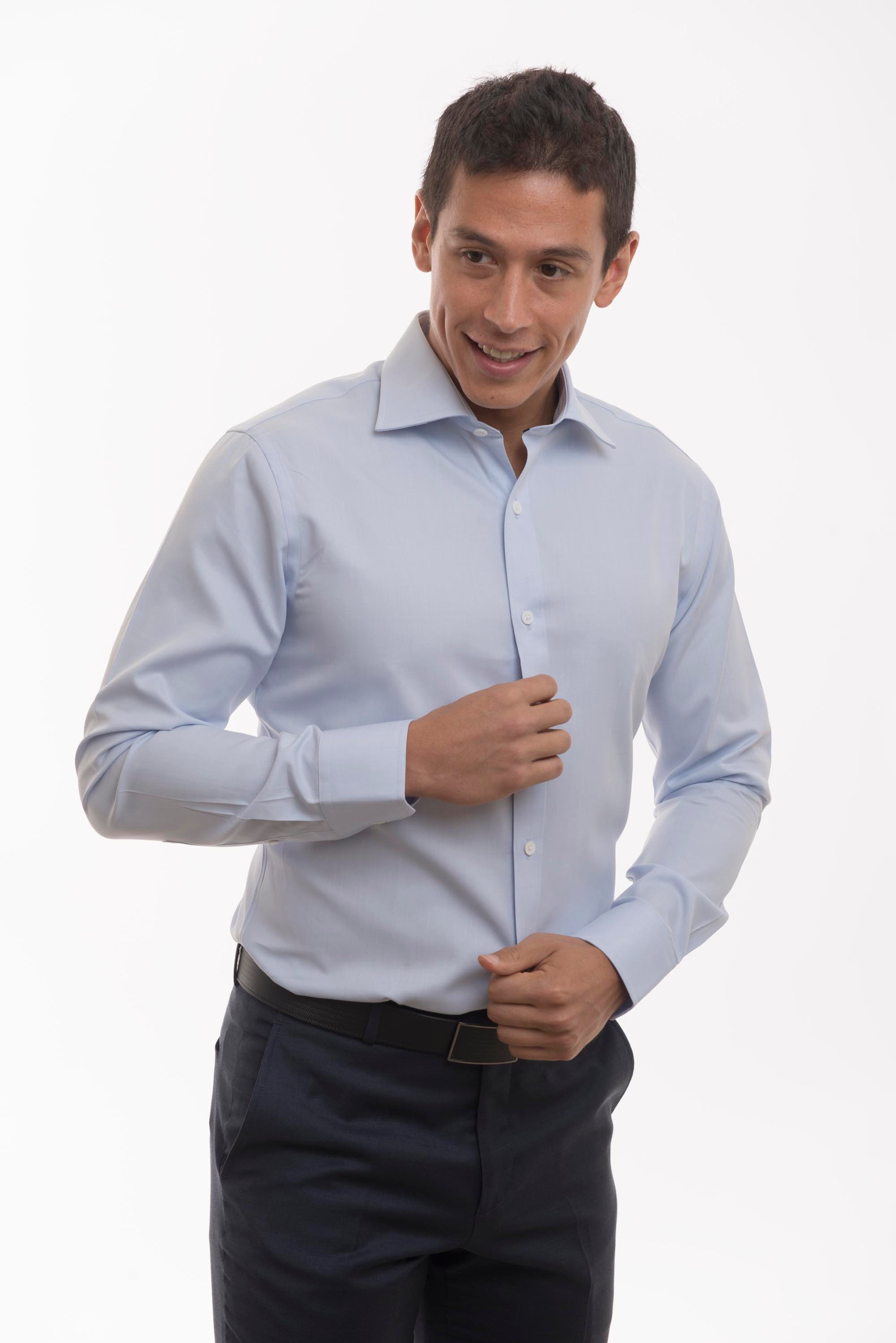 TEXO SmartWeave | Dress Shirt (Light Blue)